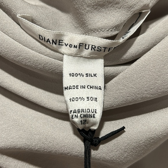 Diane Von Furstenberg 100% Silk Tadd Dress - Picture 7 of 10